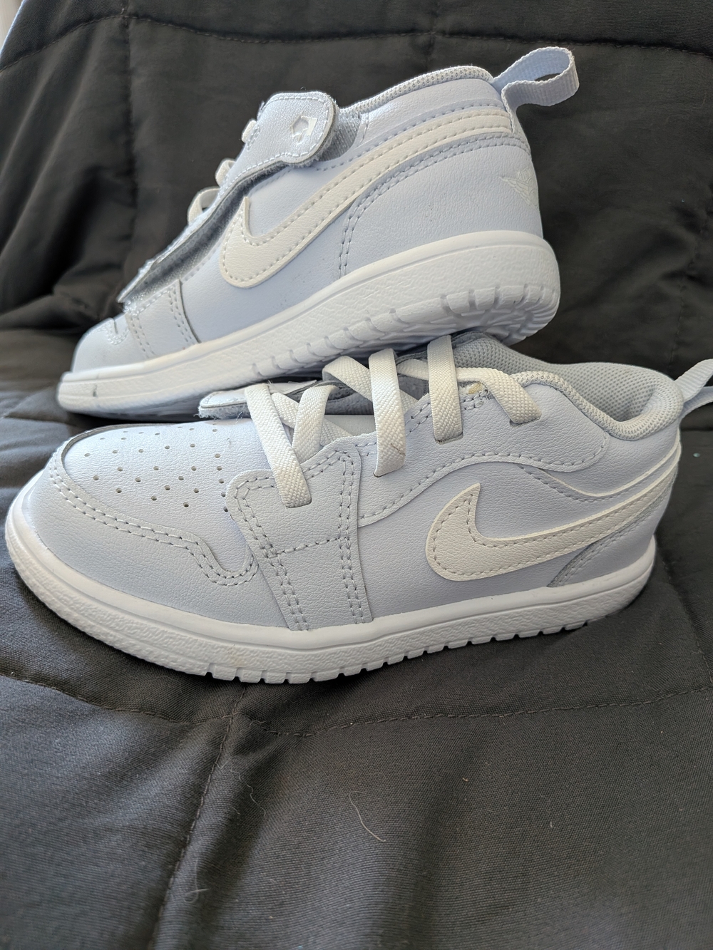 Nike Air Jordan 1 Low Toddler Size 9C White Sneakers FN7398-400 NWOB